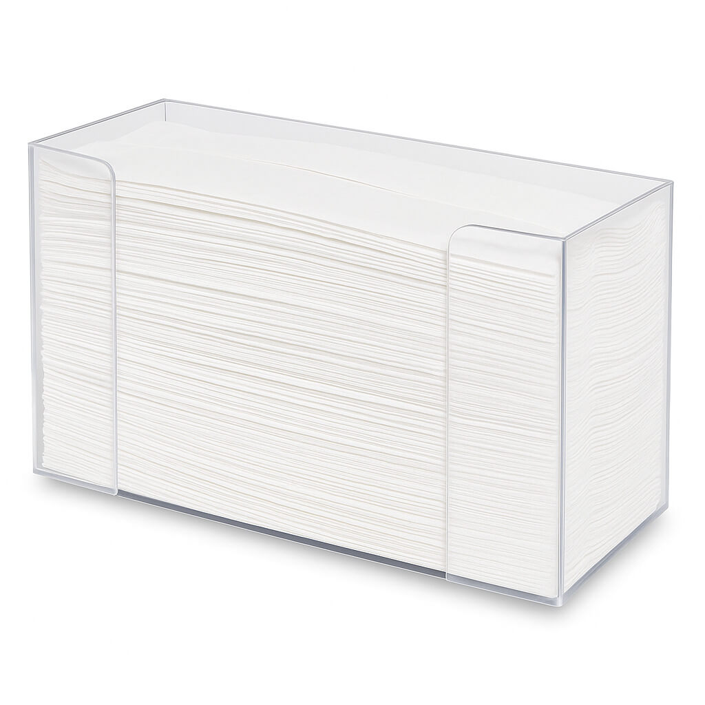 PET-G plastic napkin holder
