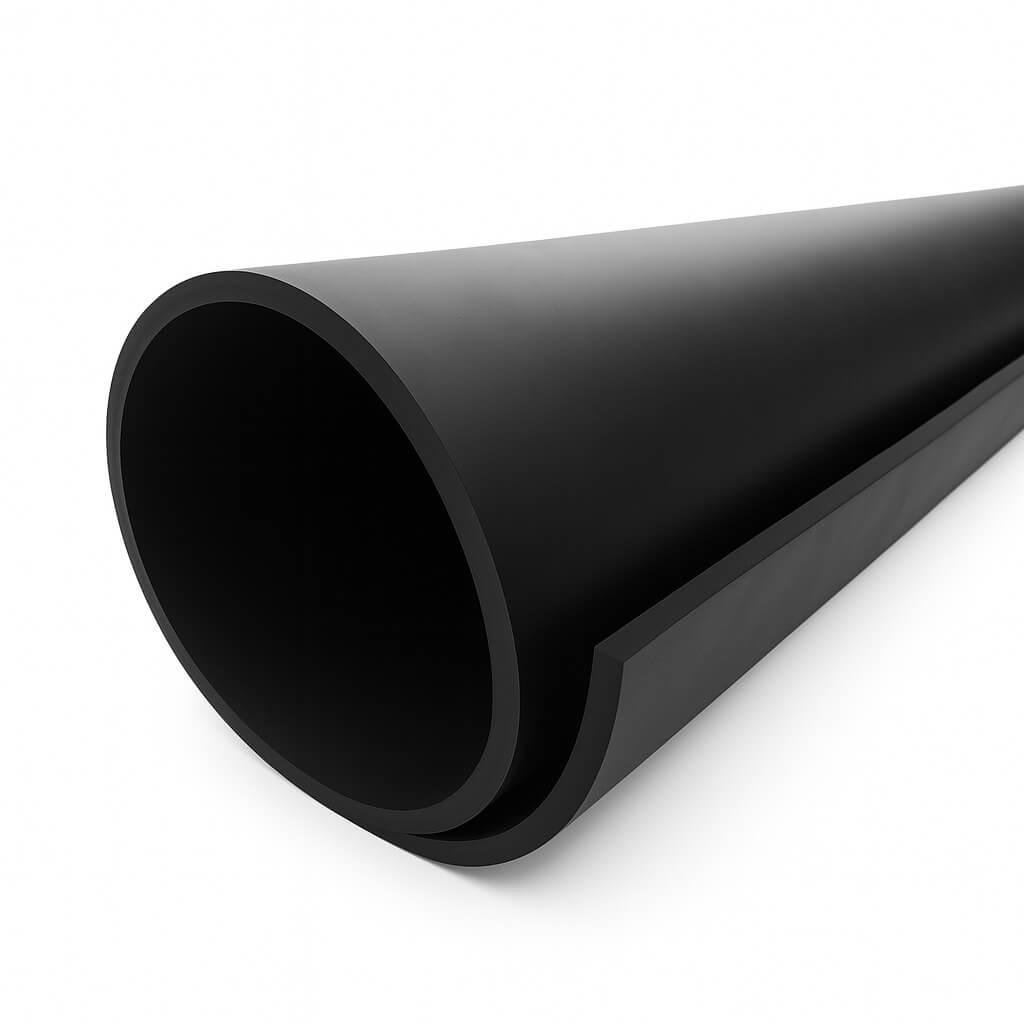Black neoprene rubber