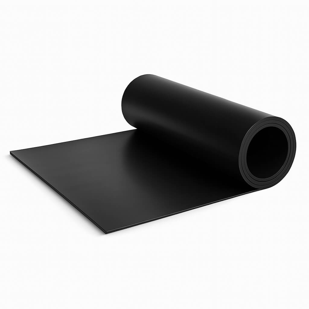Fluorine rubber roll