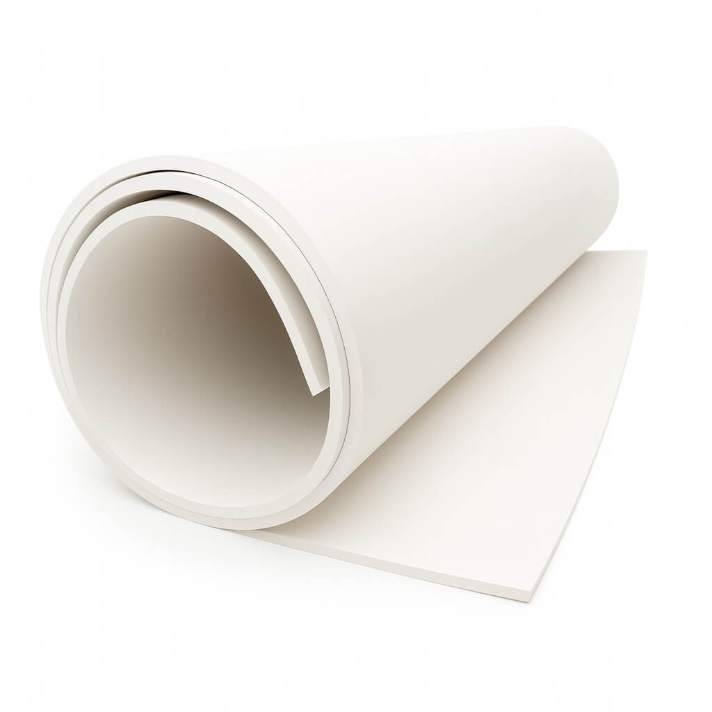 Food grade rubber roll