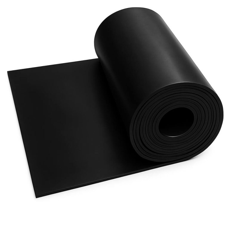 Black SBR rubber sheet